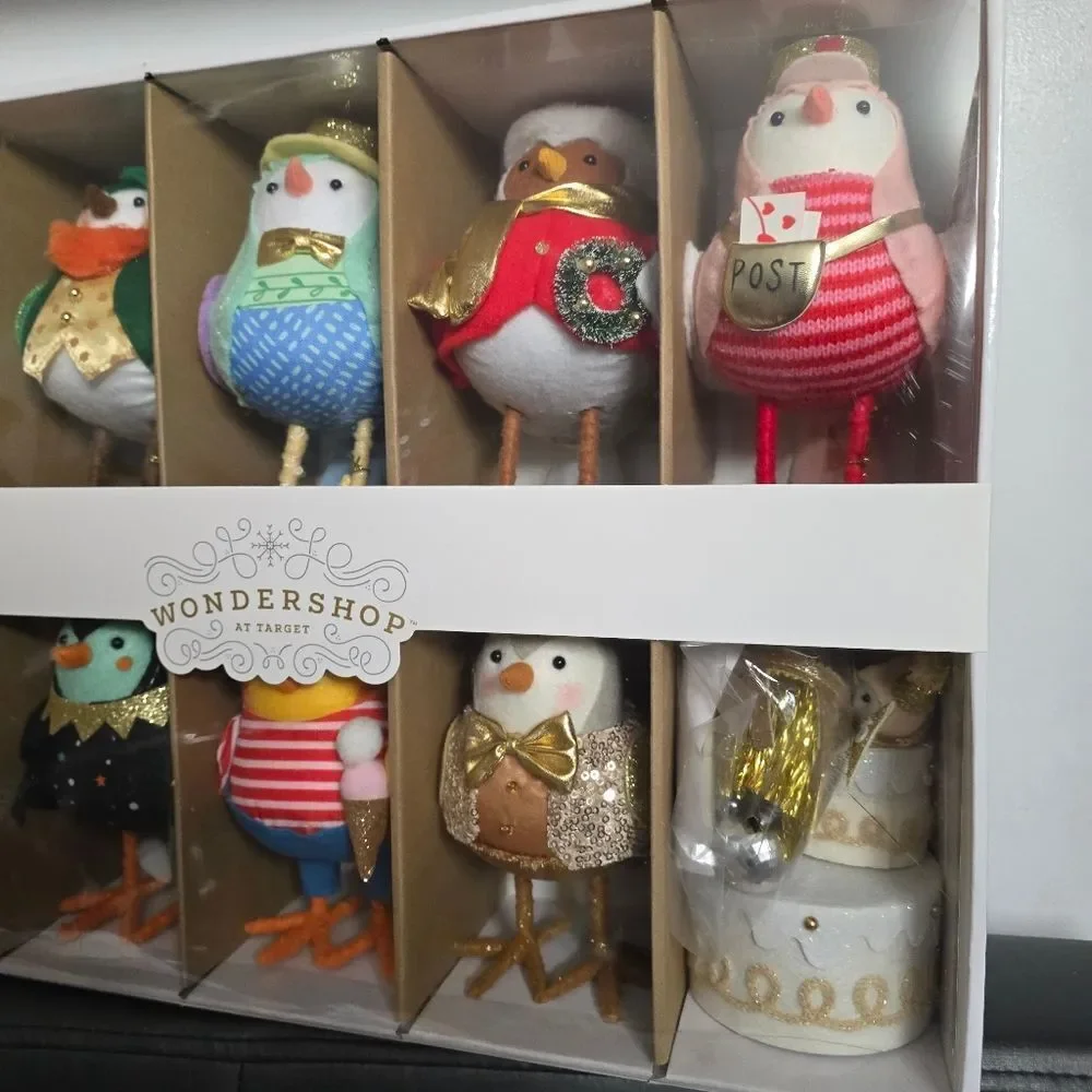New! 2025 Ltd Edn Target Wondershop Featherly Friends REUNION Anniversary Birds